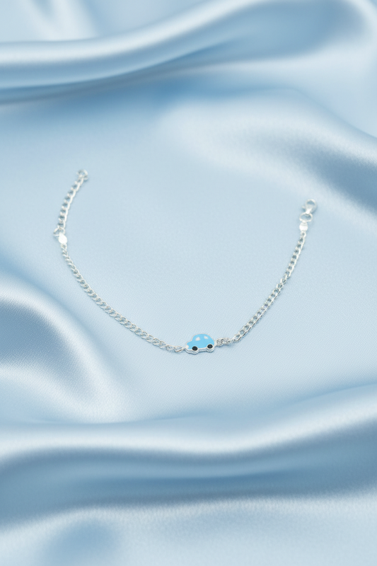 Blue Car Baby Bracelet