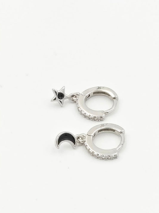 Moon Star Bali Earring