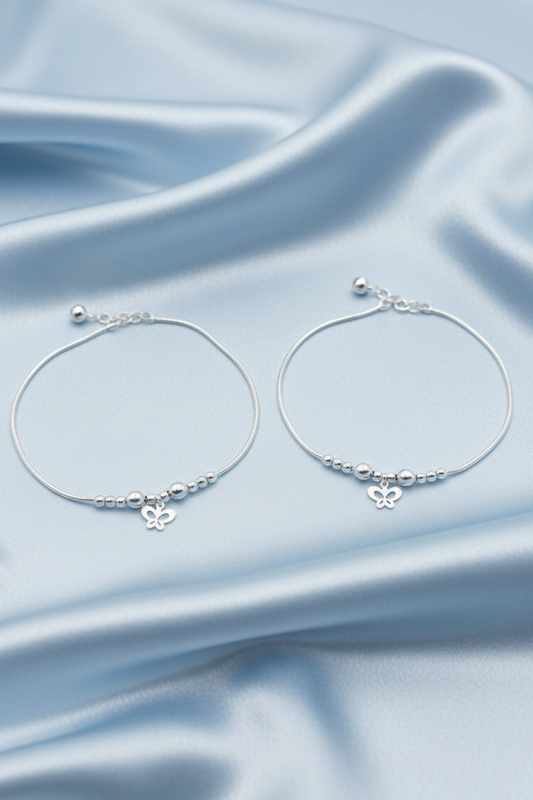 Butterfly Charm Anklet