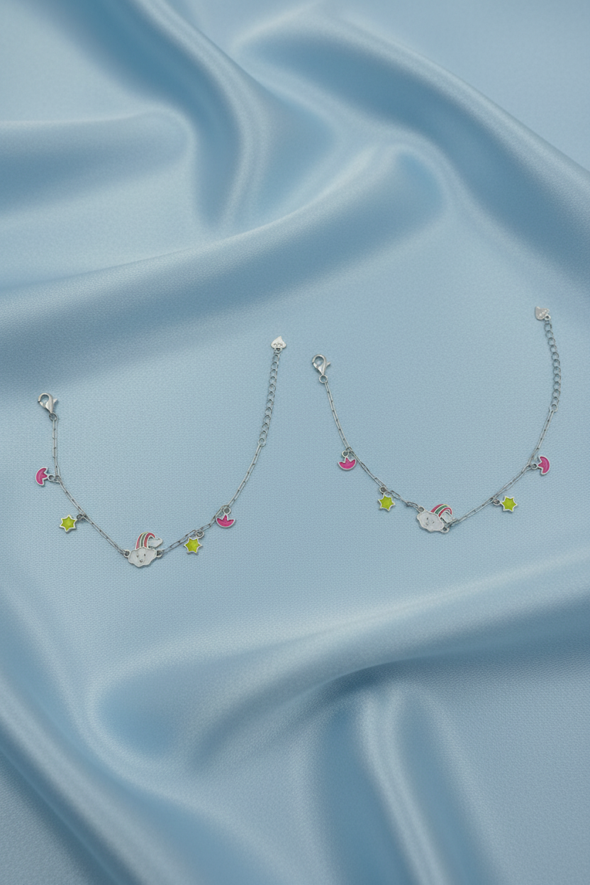 Cloud Baby Anklet
