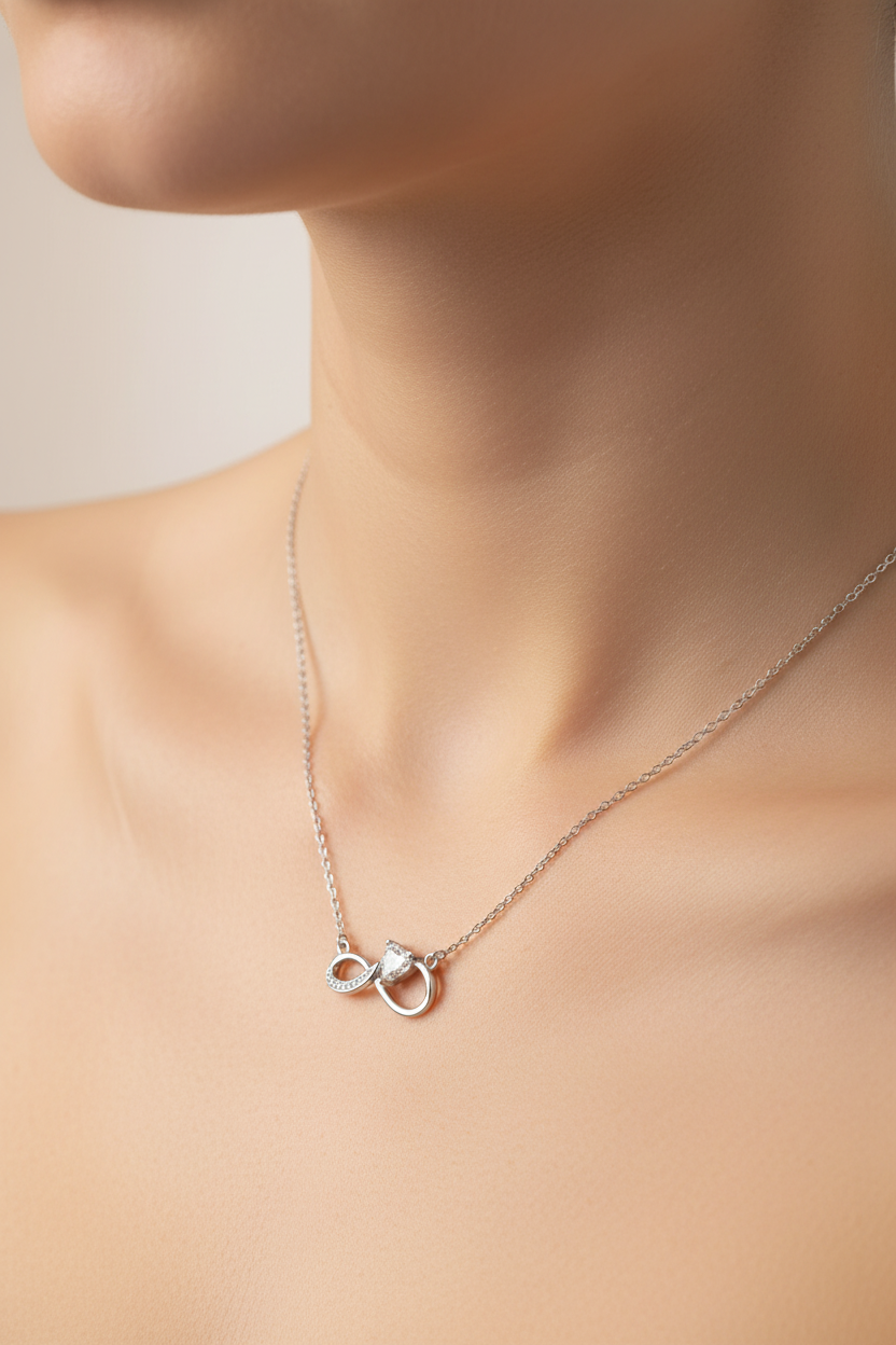Infinity Heart Necklace