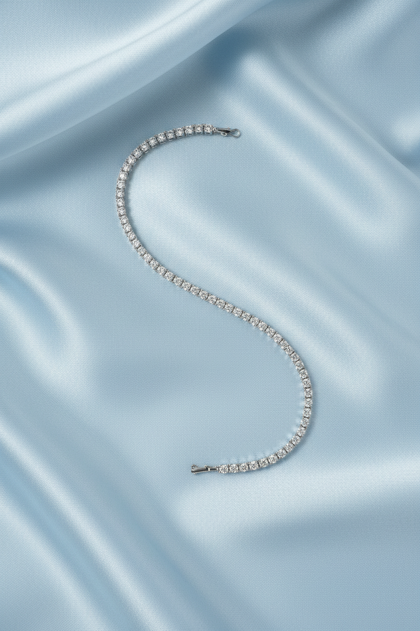 Round Tennis Bracelet