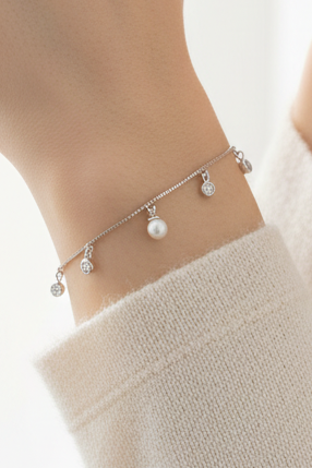Single Pearl Bracelet