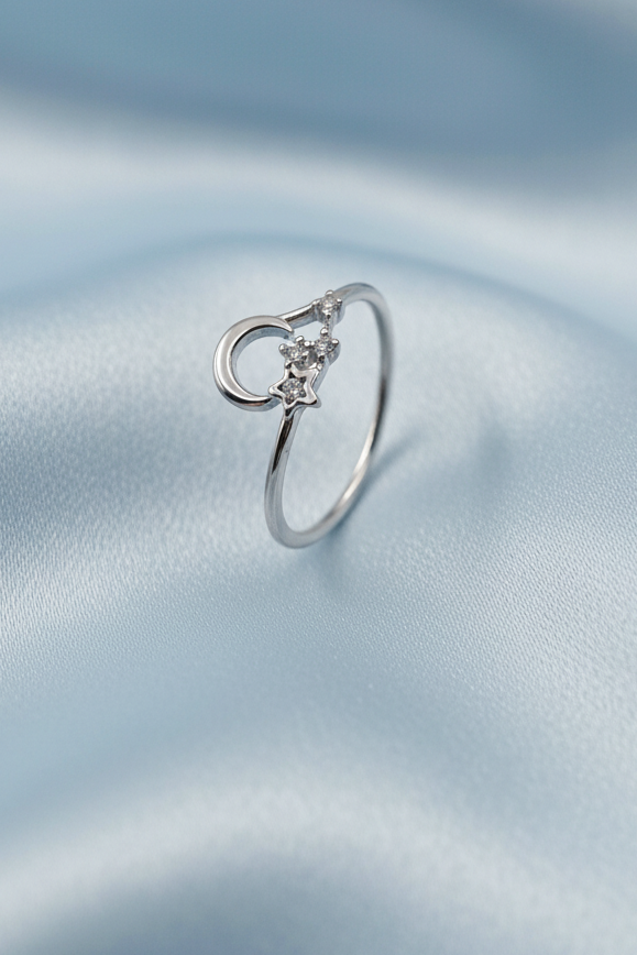 Moon Star Ring