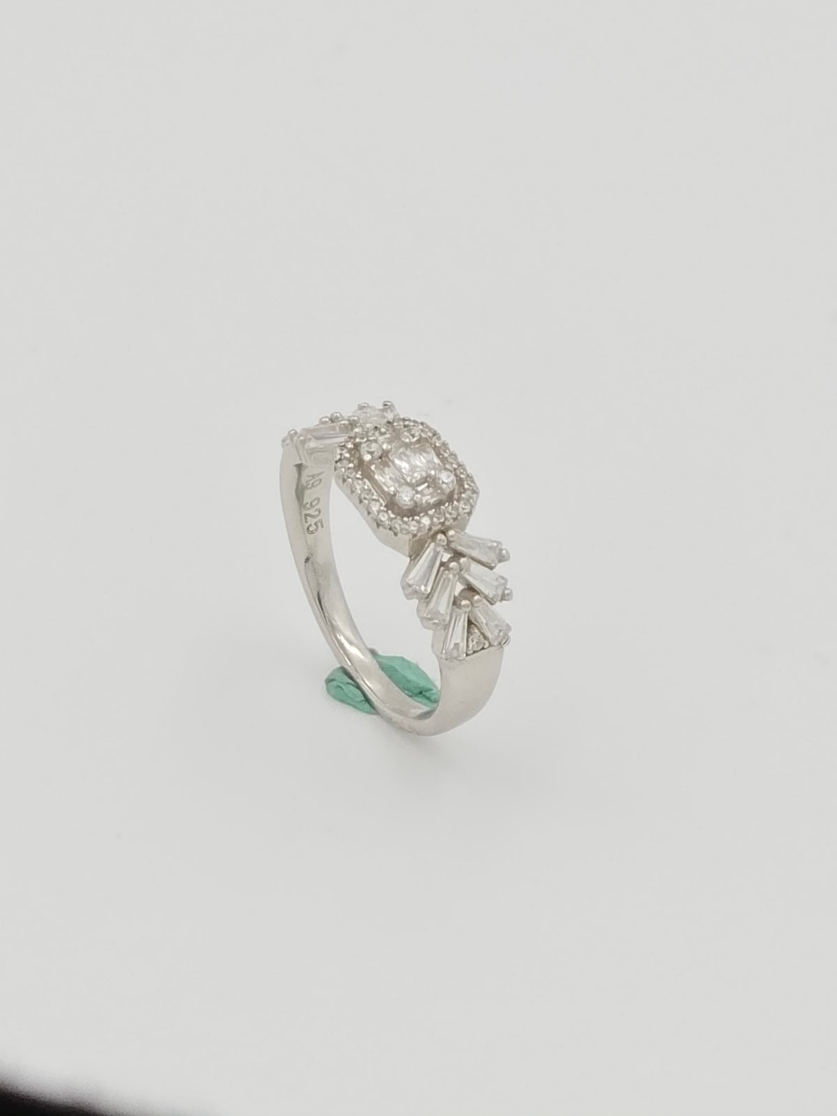 Emerald Cluster Ring