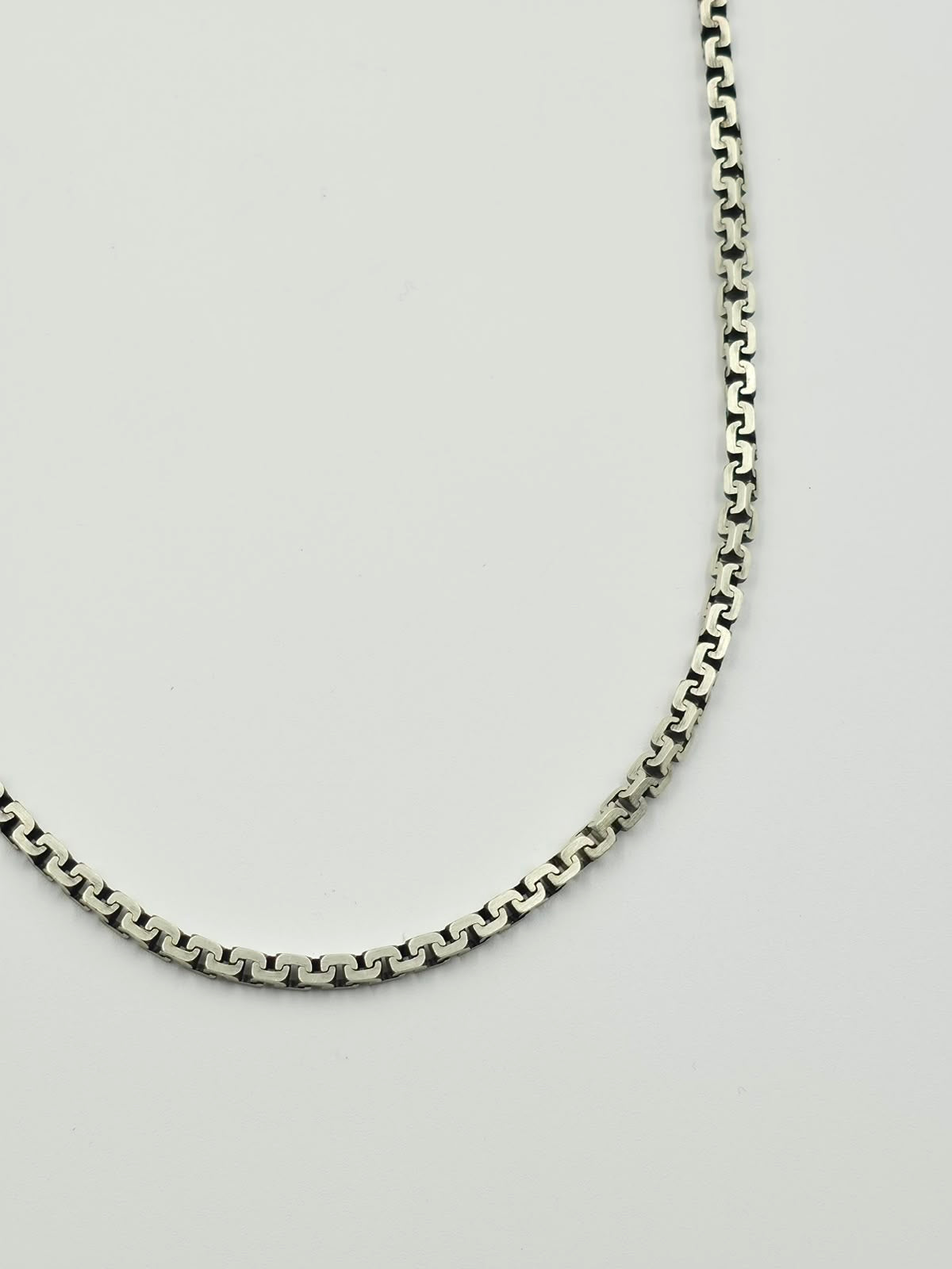Rounded Box Link Men’s Chain