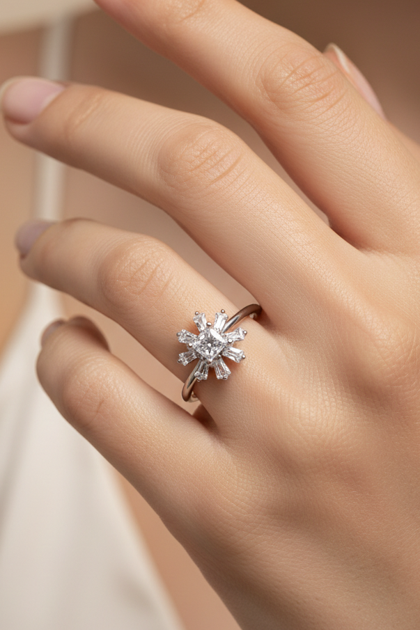 Flower Setting Ring