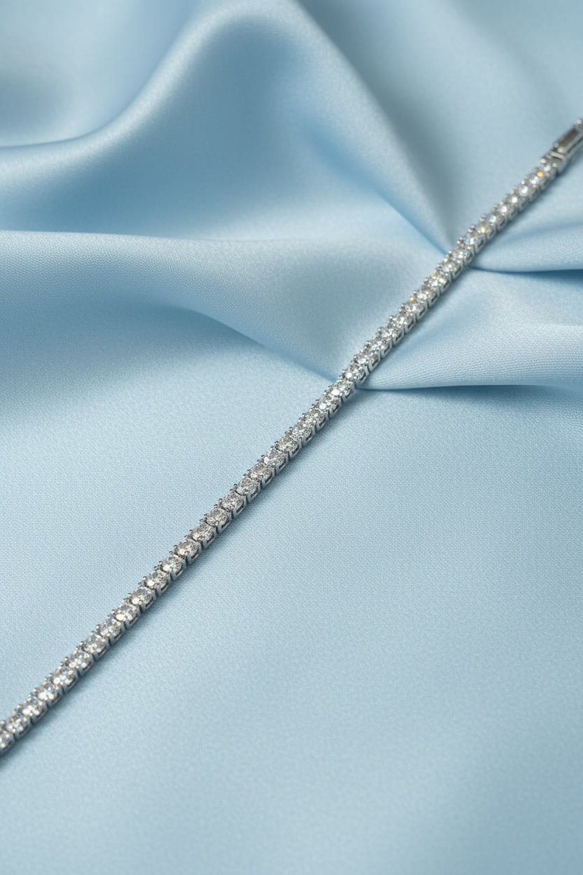 Round Tennis Bracelet