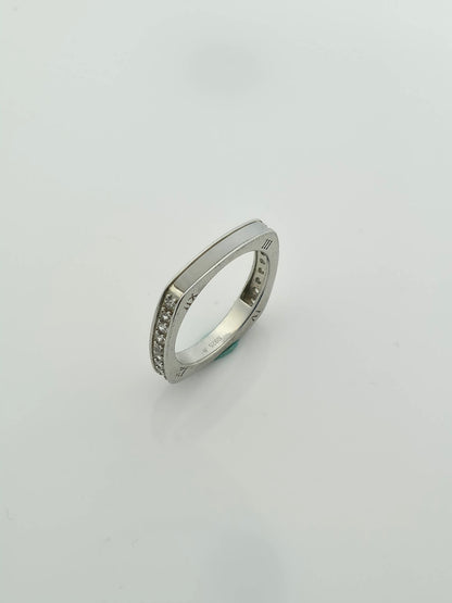 Square MOP Ring