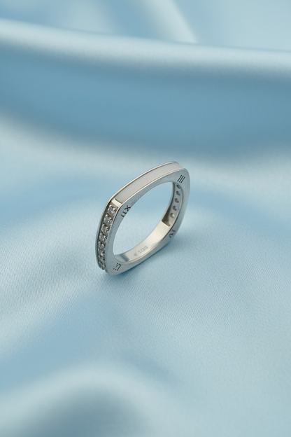 Square MOP Ring
