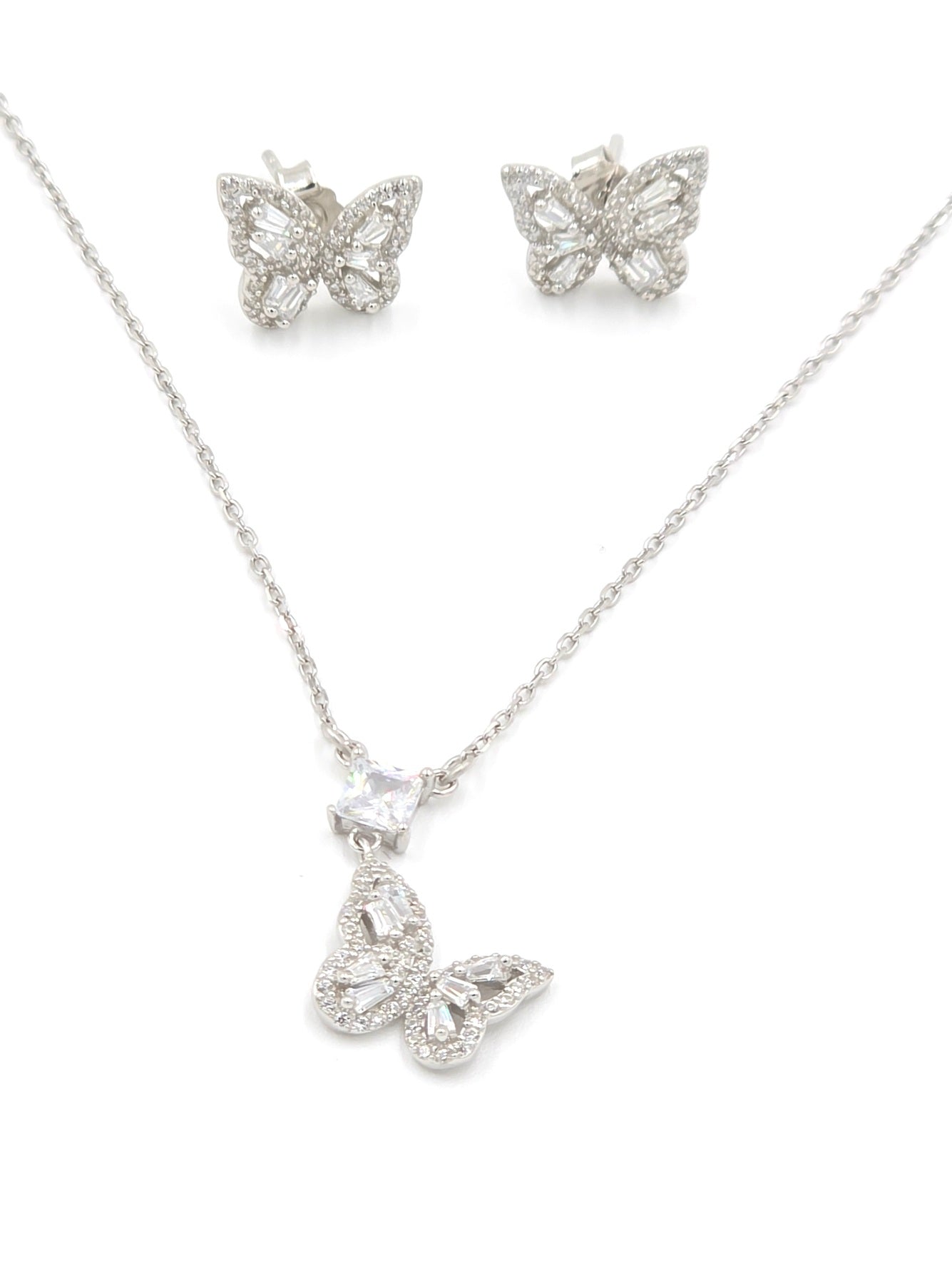 Fluttering Crystal Butterfly Set