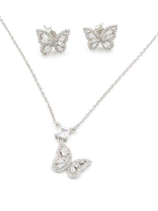 Fluttering Crystal Butterfly Set