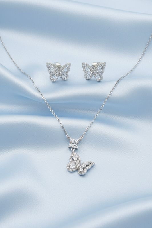 Fluttering Crystal Butterfly Set