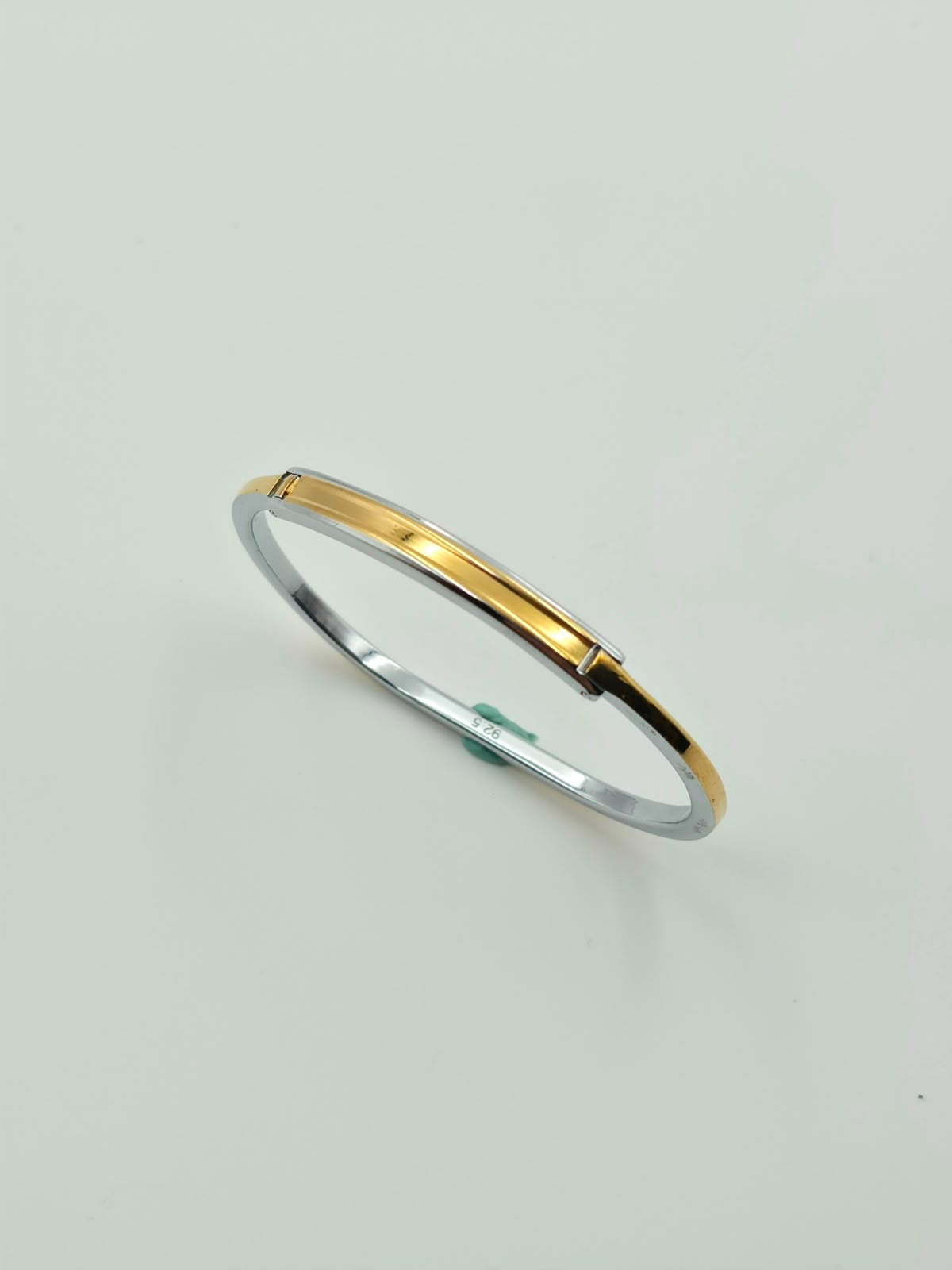 Two Tone Silver Bracelet