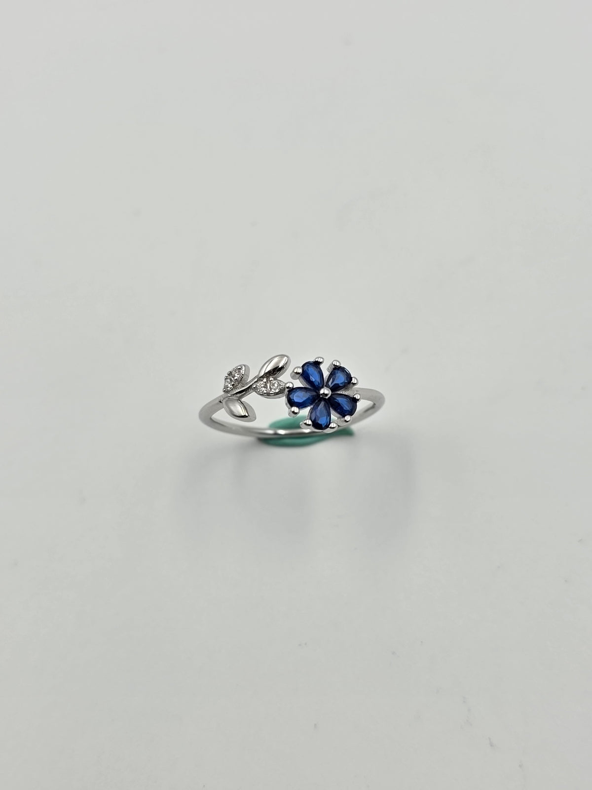 Blue Flower Ring