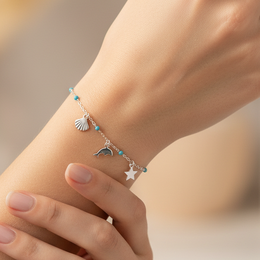 Three Charm Bracelet