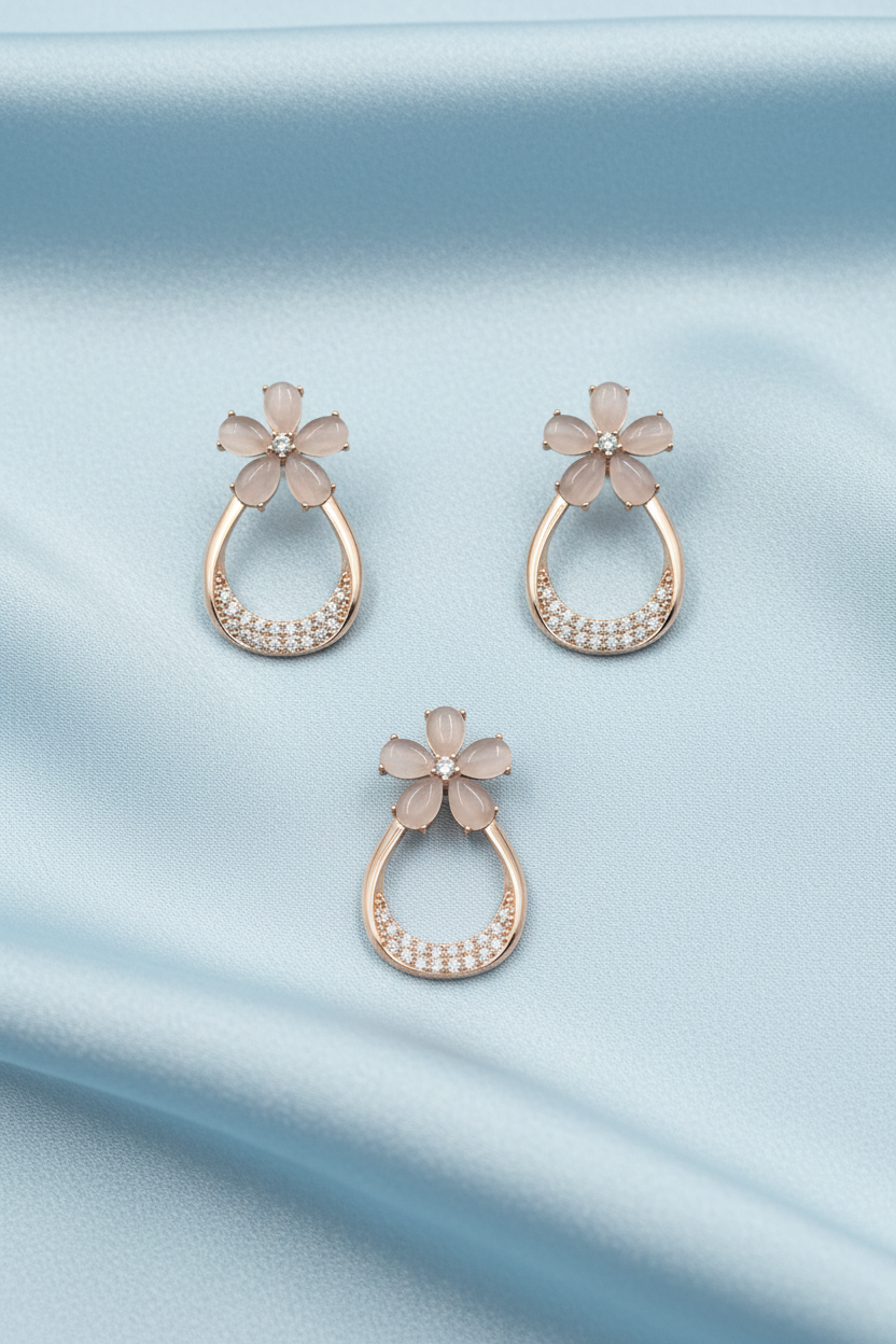Peach Flower Design