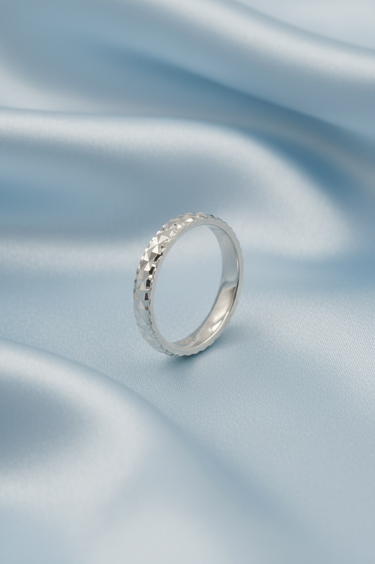 Textured Band Ring