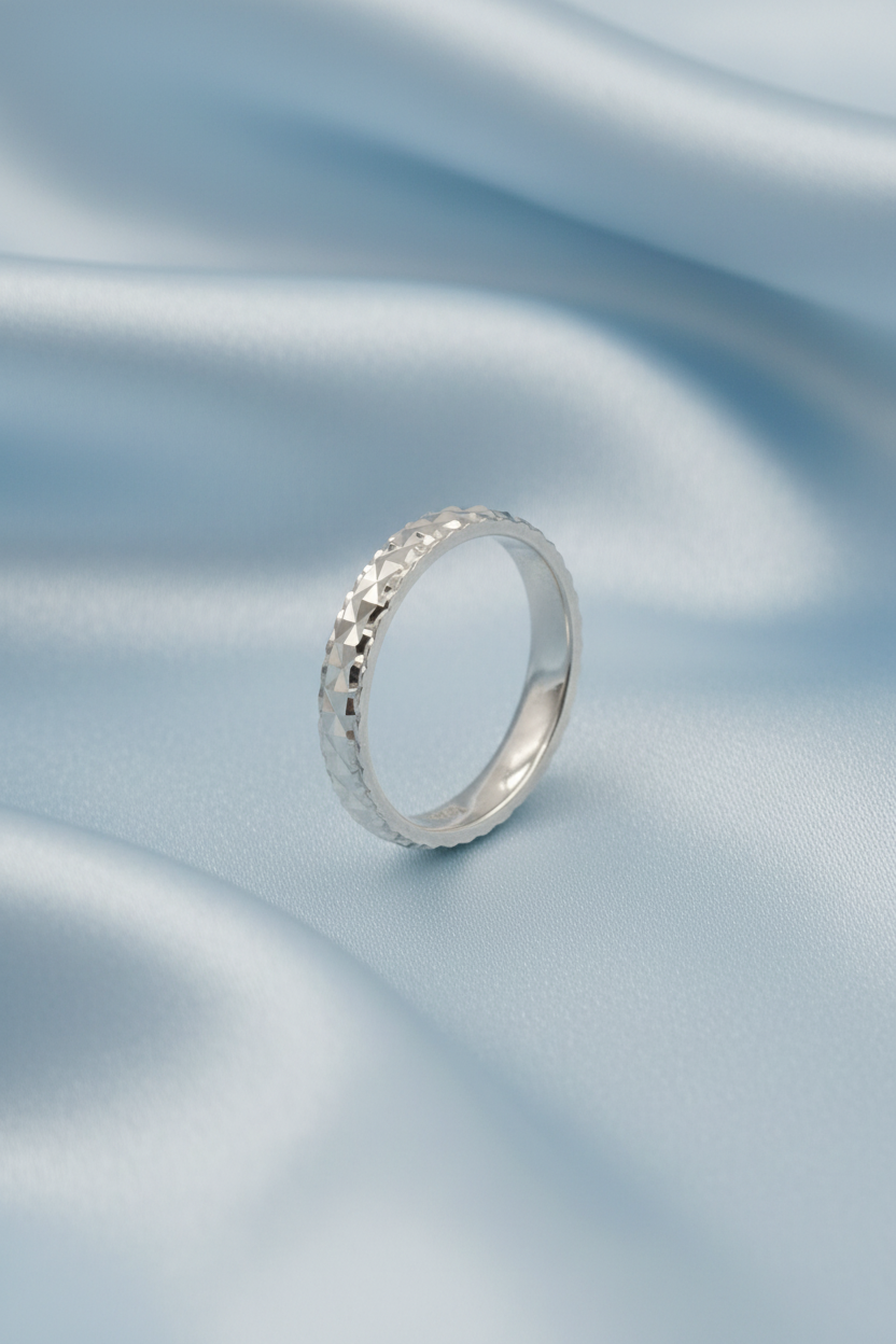 Textured Band Ring
