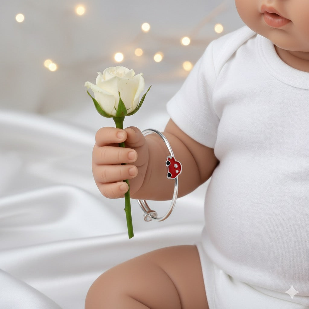 Baby red car kadli (BK1018)