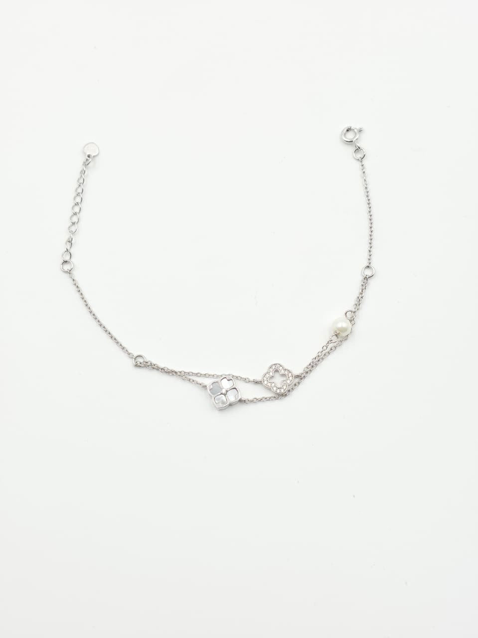 MOP Flower Bracelet
