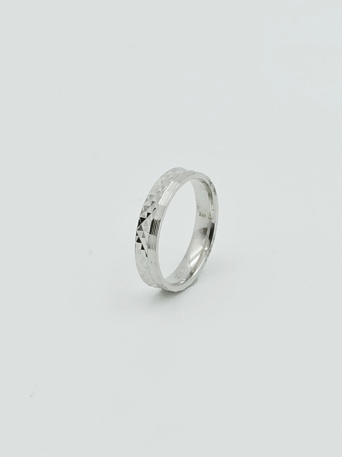 Geometric Textured Ring