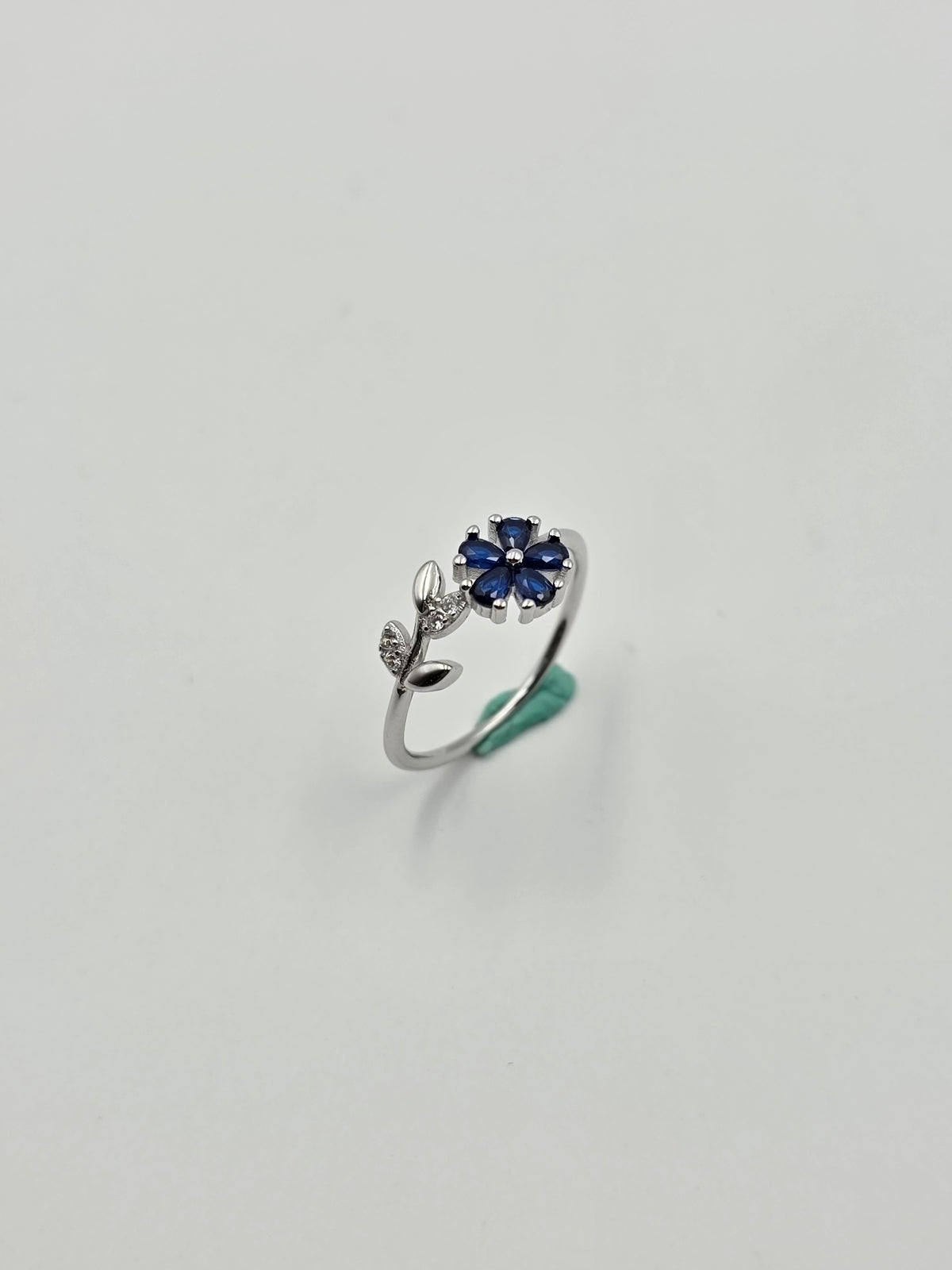 Blue Flower Ring