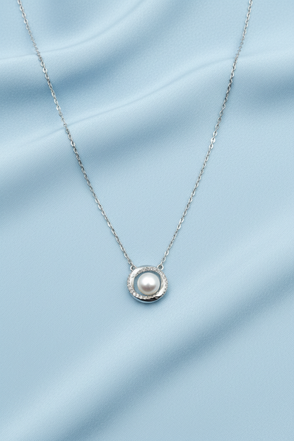 Pearl Chain Pendant Set