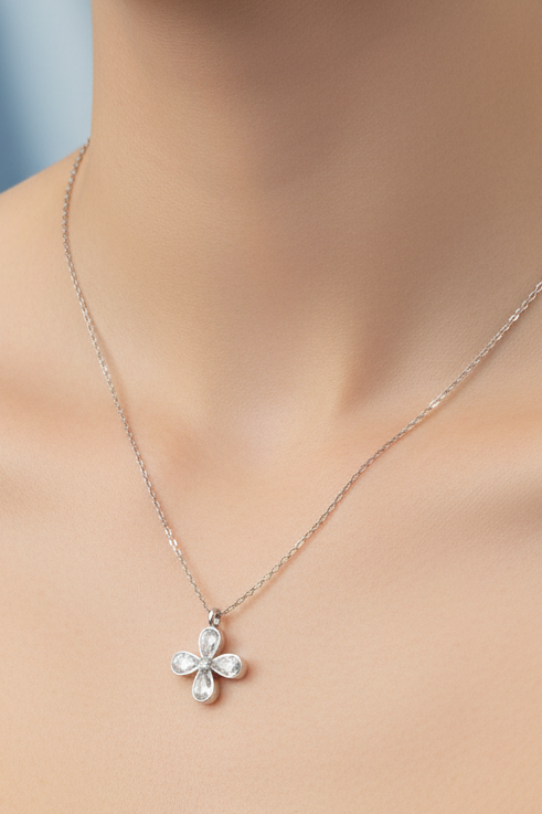 Flower MOP Chain Set