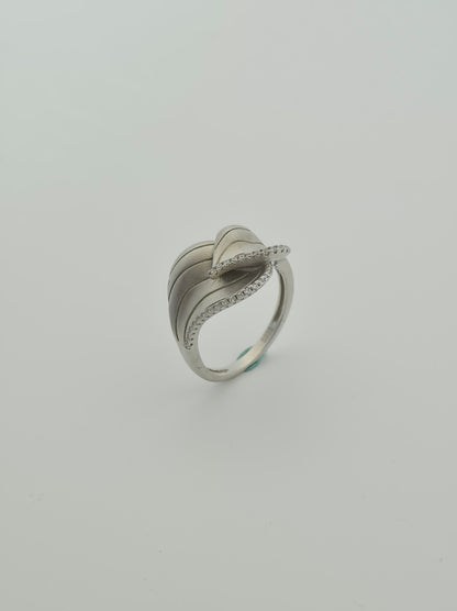 Leaf Matte Ring