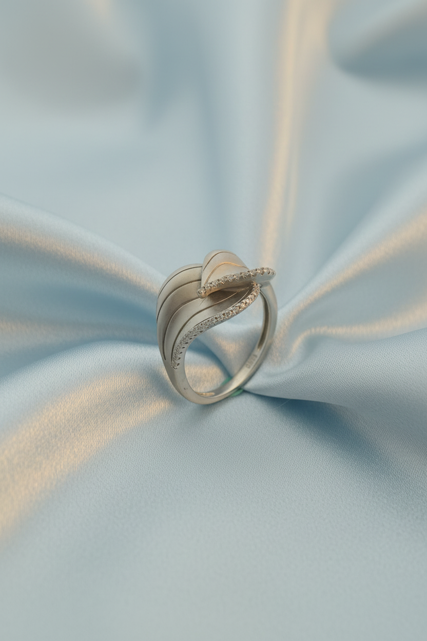 Leaf Matte Ring