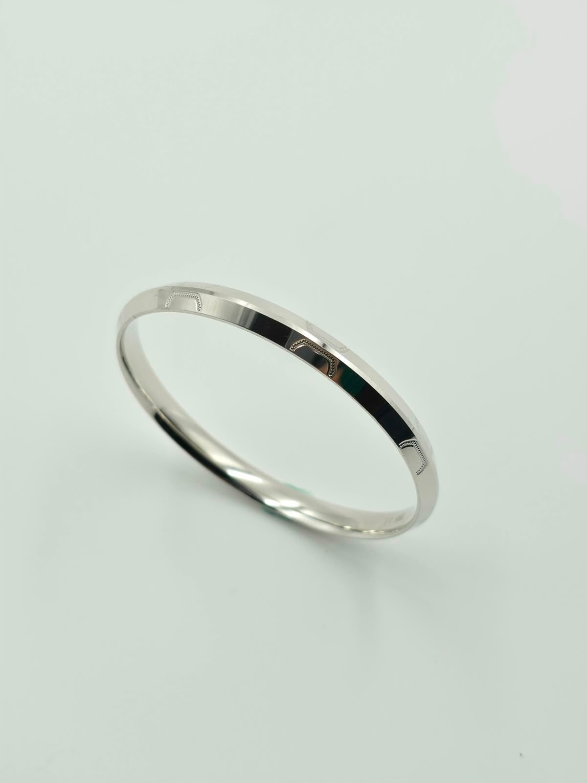 Arch-Motif Silver Kada