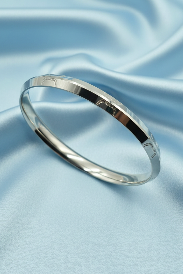 Arch-Motif Silver Kada