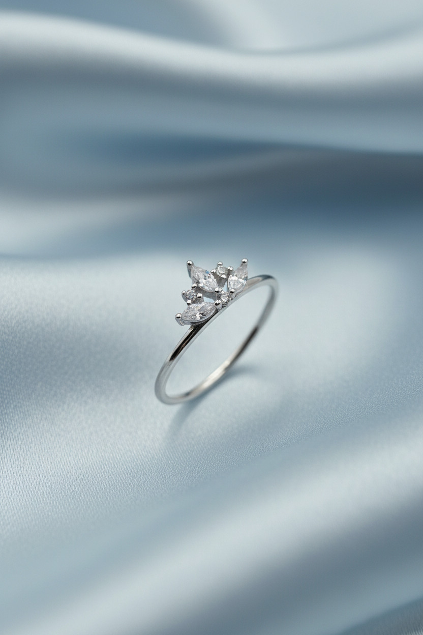 Multi Stone Marquise Ring