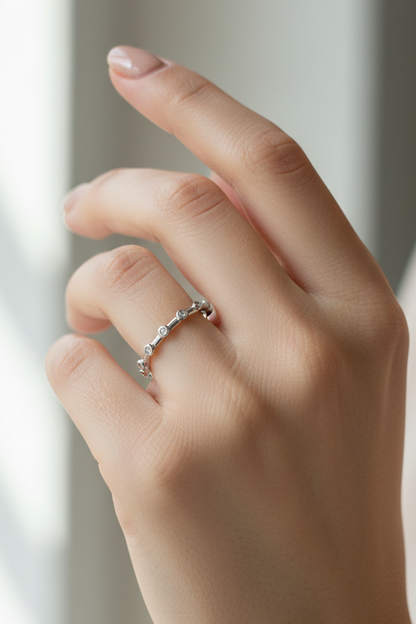 Floating Eternity Ring