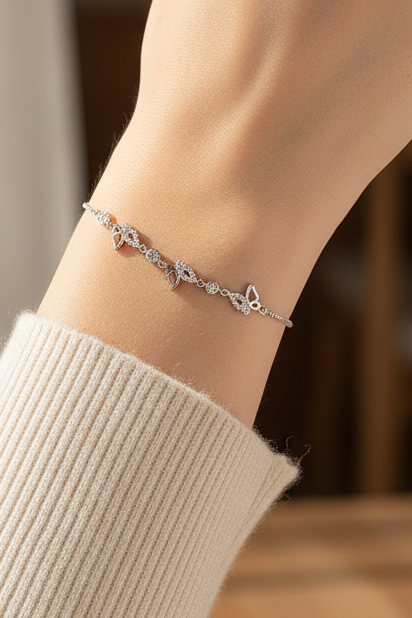 Delicate Butterfly Bracelet