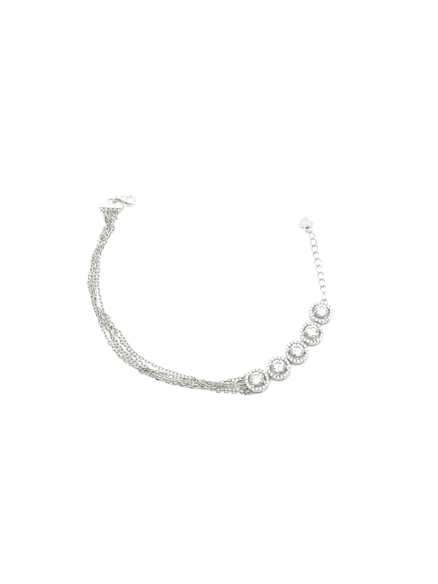 Solitaire Bunch Bracelet
