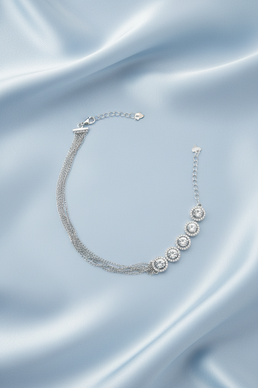 Solitaire Bunch Bracelet