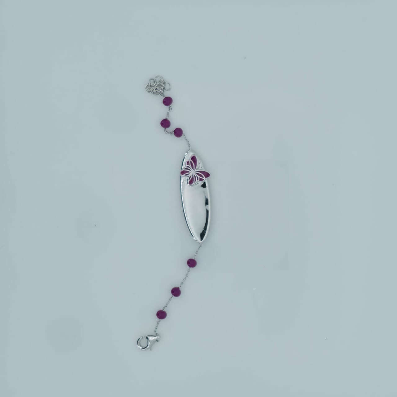 Pink Butterfly Baby Bracelet ( BB1329 )