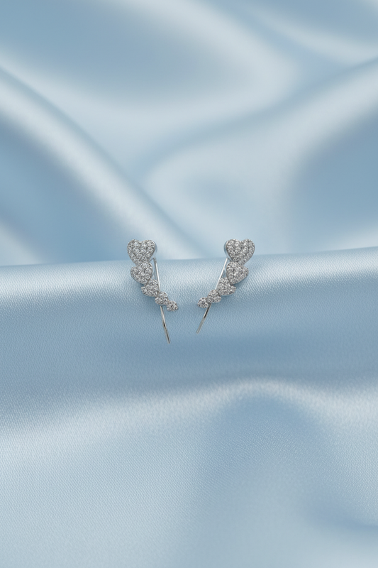 Heart Shaped Ear Cuffs