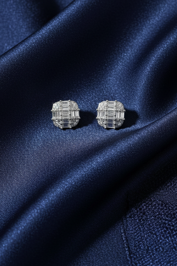 Square Baguette Earring