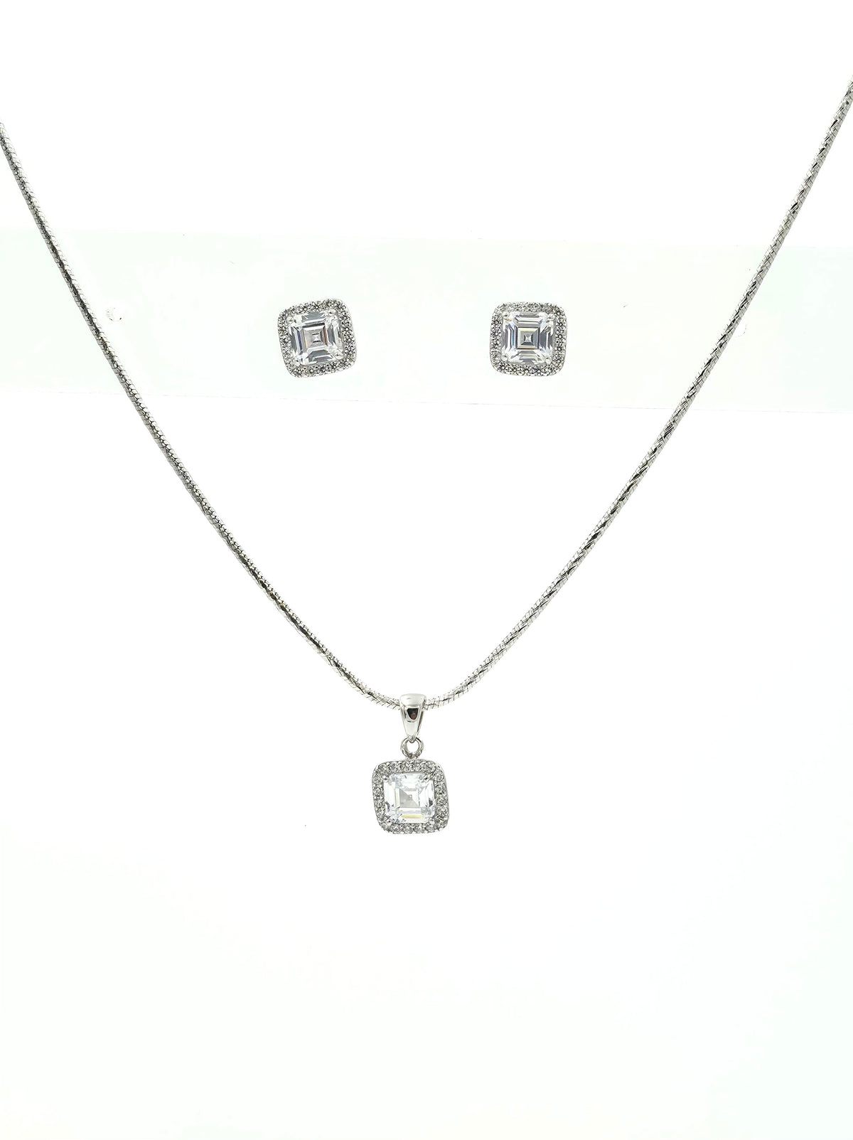Asscher Cut Stone Set