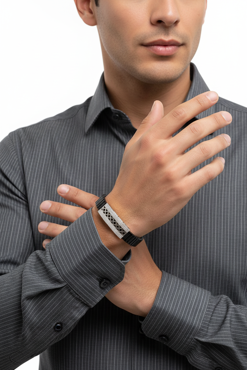 Rolex Silver Bracelet