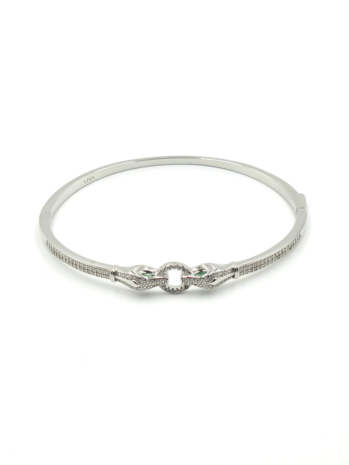 The Serpentine Halo Bracelet
