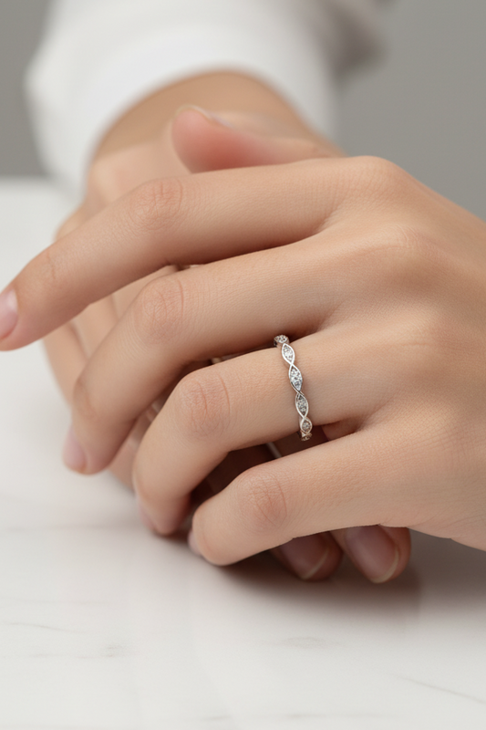 Diamond Shimmer Ring