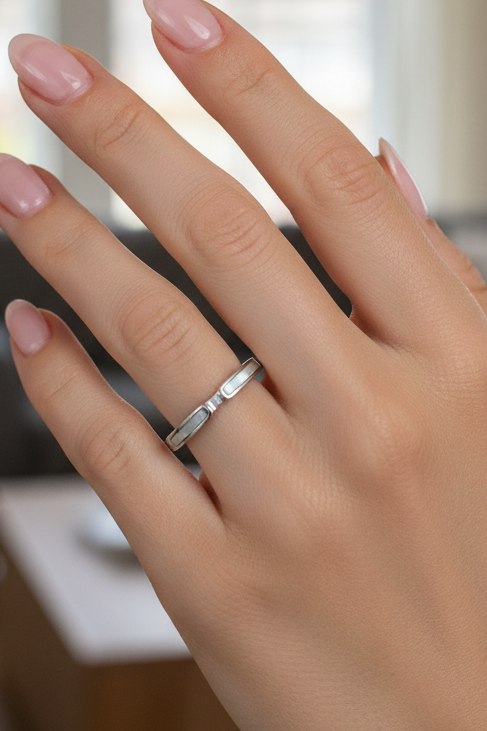 MOP Band Ring