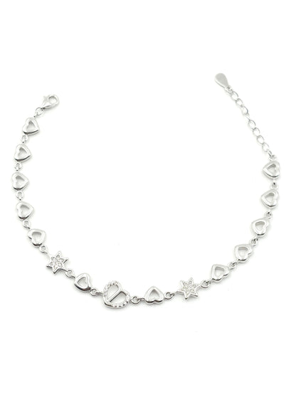 Heart & Star Shape Bracelet