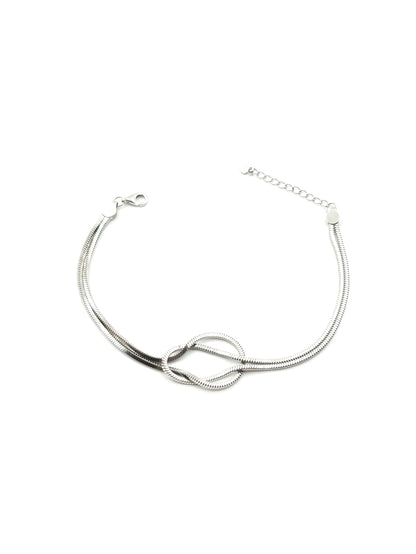 Unisex Infinity Link Bracelet