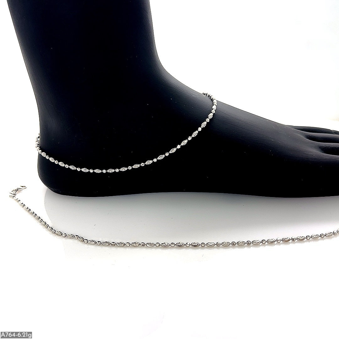 Pipe & Rose Anklet ( A764 )