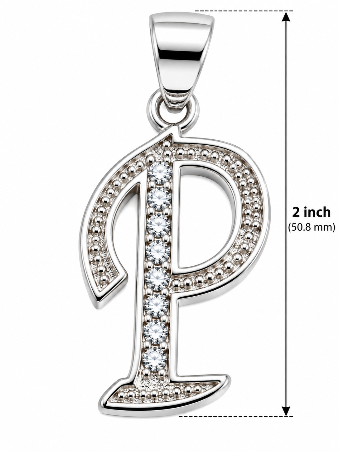 Diamond P Pendant